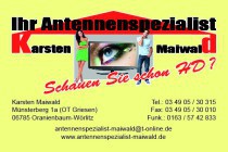 Antenennspezialist Karsten Maiwald