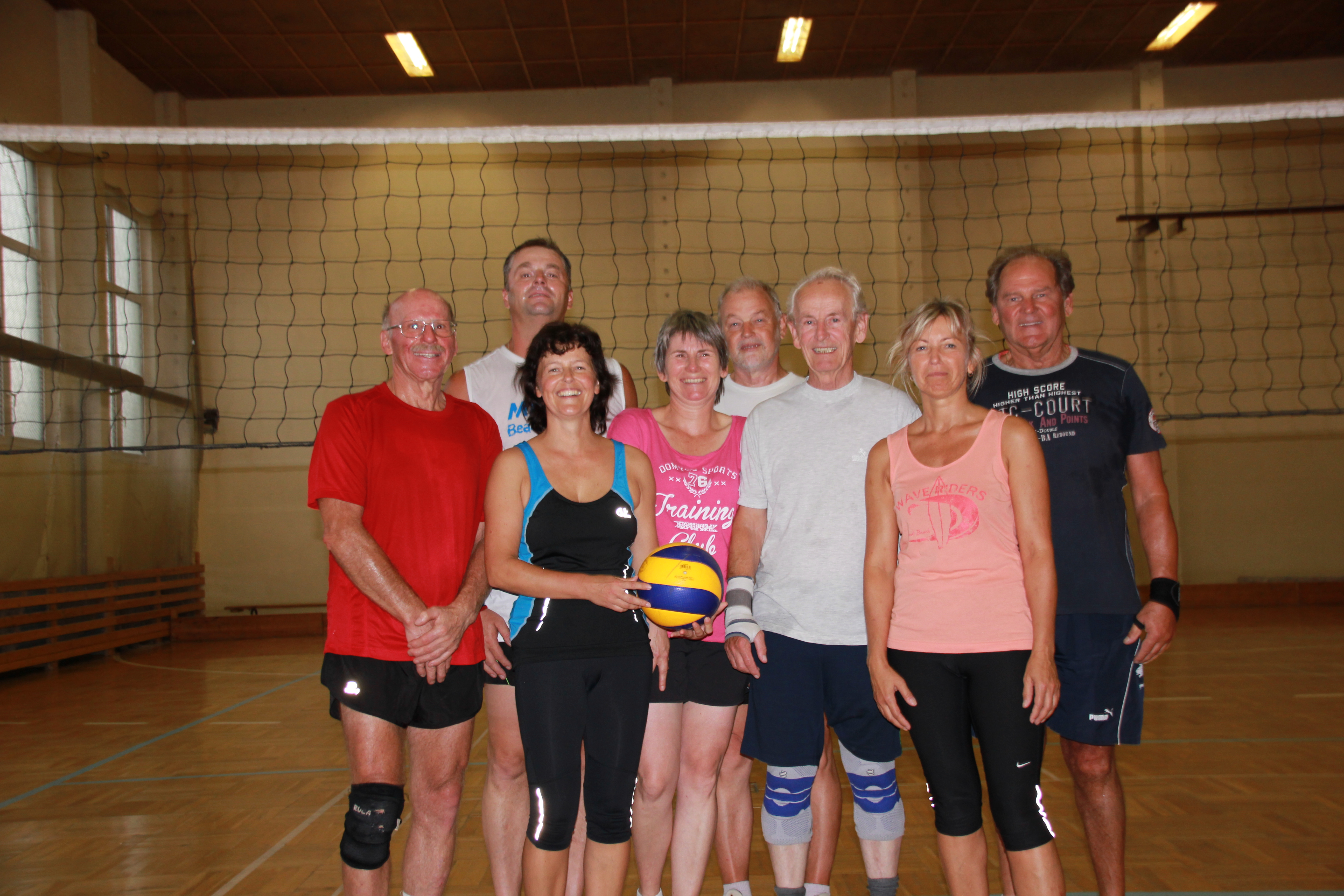 unsere Volleyballtruppe