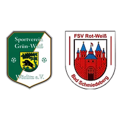 (D) SV Grün-Weiß Wörlitz <span class="nowrap bold mx-1">3 : 0</span> Bad Schmiedeberg