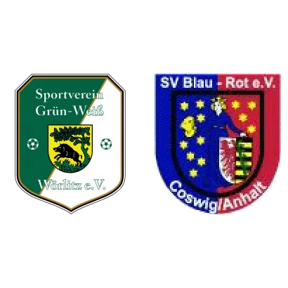 (D) SV Grün-Weiß Wörlitz <span class="nowrap bold mx-1">3 : 7</span> SG Coswig/Klieken