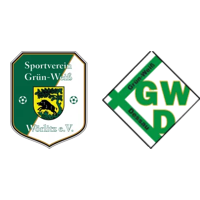 (1M) SV Grün-Weiß Wörlitz <span class="nowrap bold mx-1">3 : 3</span> SG Grün-Weiß Dessau