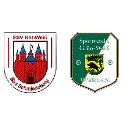 (E) Bad Schmiedeberg <span class="nowrap bold mx-1">7 : 8</span> SV Grün-Weiß Wörlitz