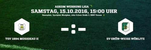 Vorschau Wochenende SA. 1 Mannschaft