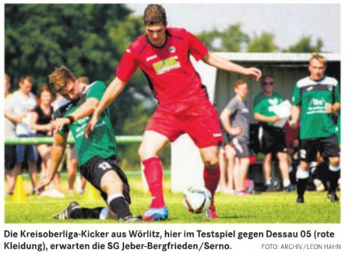 Wörlitz - Außenseiter mischen Liga auf
