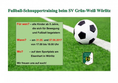 Schnuppertraining! Wir suchen euch!