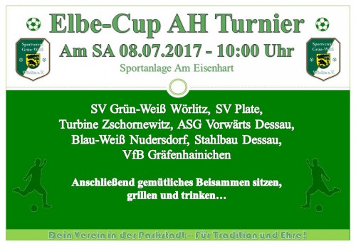 Senioren: Elbe-Cup am Samstag ab 10 Uhr