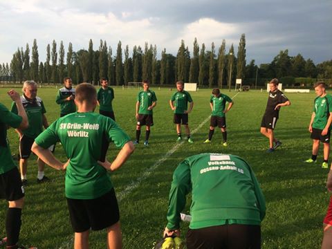 Trainingsauftakt für unsere Männer