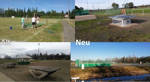 Ein Eingangstor zum Wörlitzer Gartenreich wird modernisiert
