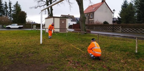 Aktion „Mitmachen statt motzen“ Ein Fangnetz für den Bolzpla