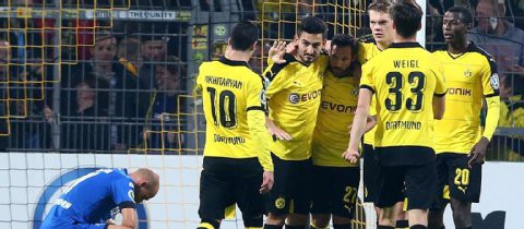 Pokal-Schlappe für Effenberg in Dortmund - Gladbach siegt we