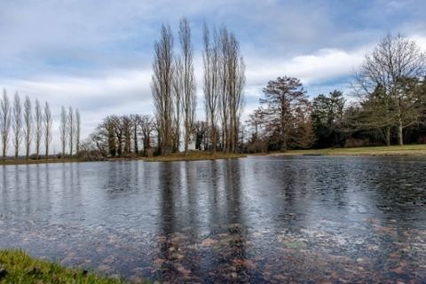 Eis auf dem See