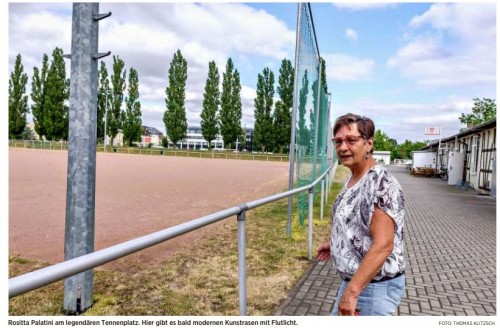 Sportplatz wird aufgewertet