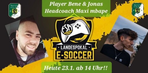 ESoccer Landespokal / Spielernews