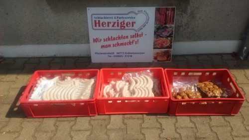 Herzlichen Dank an Fleischerei Herziger