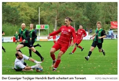 Coswig festigt mit Sieg die Spitzenposition