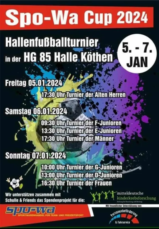 Sonntag: F, E und Frauen bei Turnieren