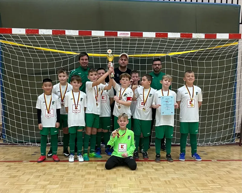 Die JSG e Jugend 2 wird KREISMEISTER in der Halle!!