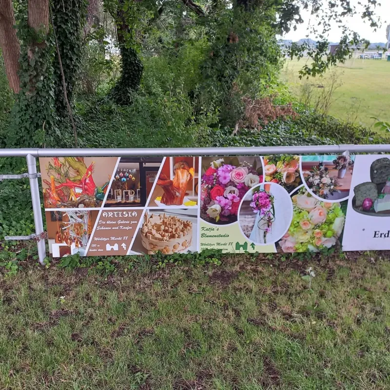 Neue Sponsoren Artisia und Blumenstudio