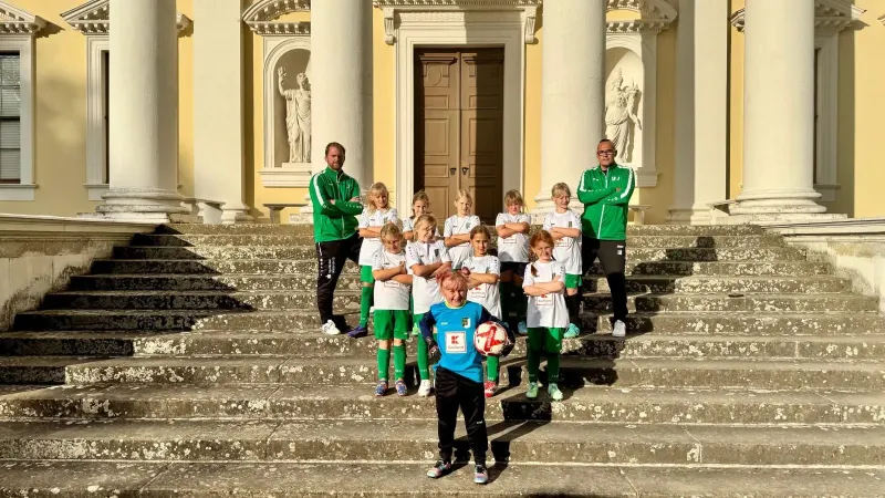 Premiere beim SV Grün-Weiß Wörlitz - Juniorinnen Team