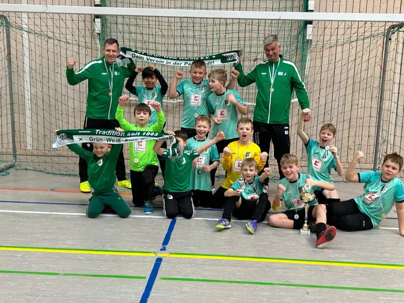 Turniersieg der E Jugend in BTF!!