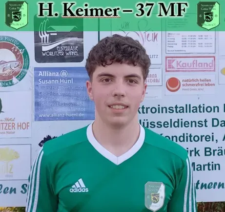 Neuzugang Hubertus Keimer