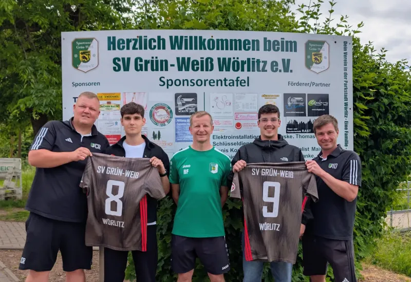 Neuzugänge Max Schmidt und Joel Schulze