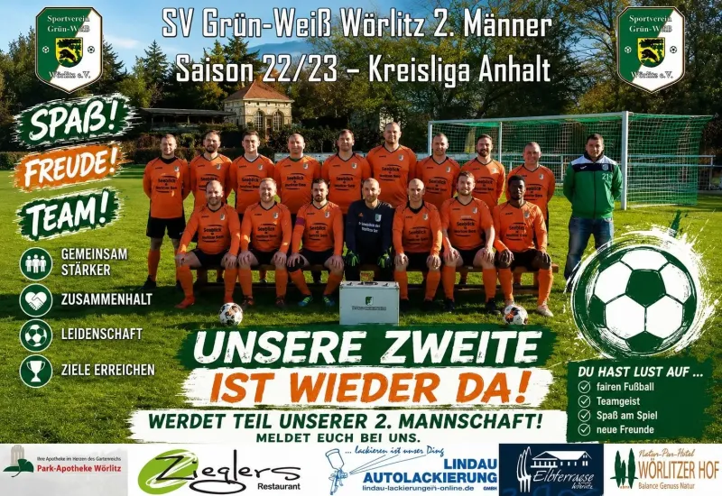 Unsere Zweite ist wieder da!