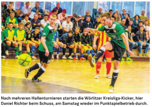 SV Grün-Weiß Wörlitz will Spitzenposition verteidigen.
