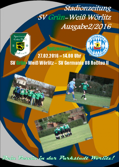 Neu: Stadionzeitungen und Bild der Volleyballer