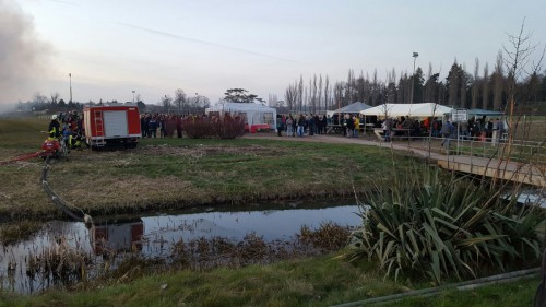 Osterfeuer Wörlitz - Bilder und Rückblick