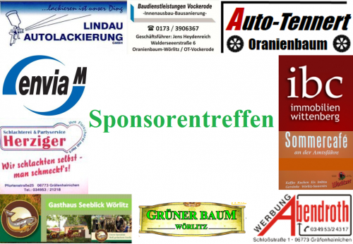 Sponsorentreffen 08.04. um 19 Uhr Kegelbahn