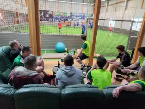 Trainingseinheit im Sportpark Dero