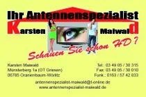 Antenennspezialist Karsten Maiwald