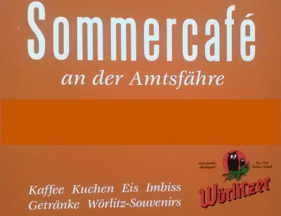 Sommercafé an der Amtsfähre