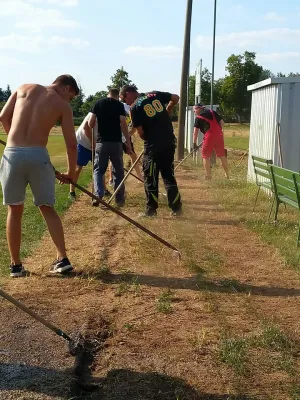 Sportplatz Renovierung 2018