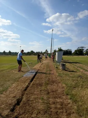 Sportplatz Renovierung 2018