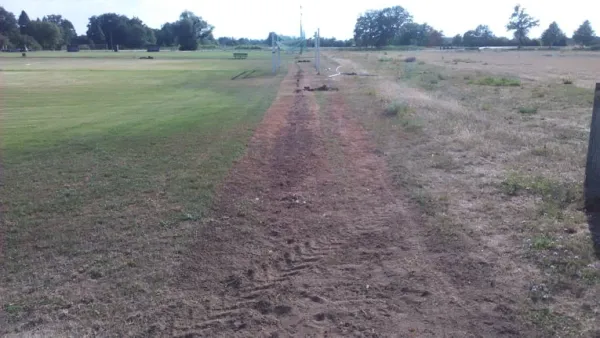 Sportplatz Renovierung 2018