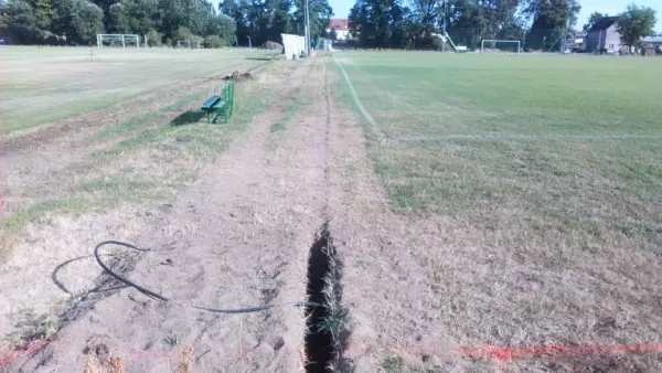 Sportplatz Renovierung 2018