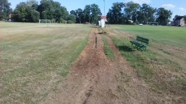 Sportplatz Renovierung 2018