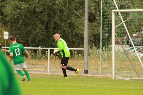 25.08.2018 SV Grün-Weiß Wörlitz vs. SG Ramsin