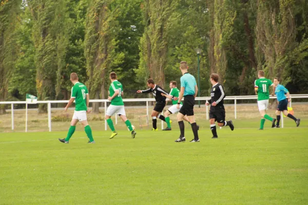 25.08.2018 SV Grün-Weiß Wörlitz vs. SG Ramsin