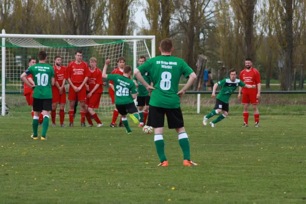 30.04.2016 SV Grün-Weiß Wörlitz vs. TSV Rot-Weiß Zerbst II