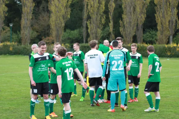 30.04.2016 SV Grün-Weiß Wörlitz vs. TSV Rot-Weiß Zerbst II