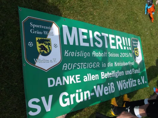 28.05.2016 SV Grün-Weiß Wörlitz vs. SG Dobritz/Garitz