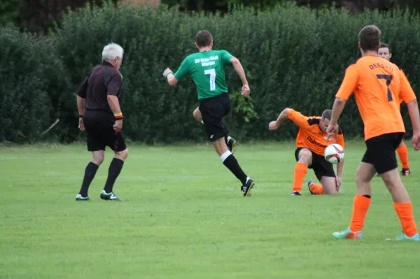 05.09.2015 SV Grün-Weiß Wörlitz vs. Dessauer SV 97 II