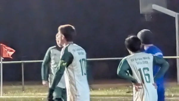 07.02.2025 SV Grün-Weiß Wörlitz vs. Blau-Weiß Klieken