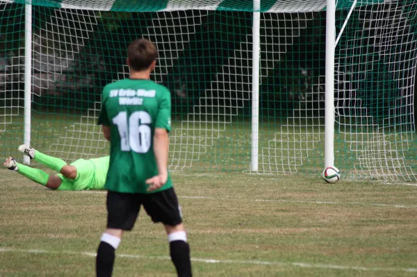 15.08.2015 SV Grün-Weiß Wörlitz vs. Einheit Dessau