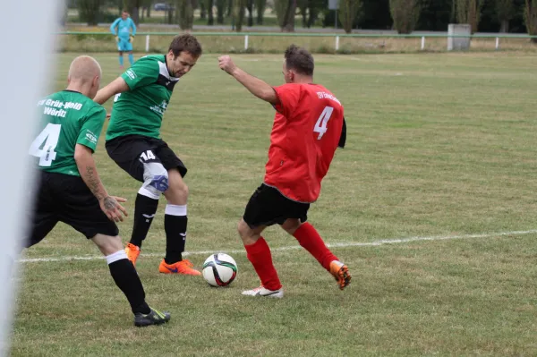 15.08.2015 SV Grün-Weiß Wörlitz vs. Einheit Dessau