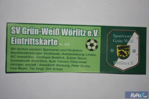 07.11.2015 SV Grün-Weiß Wörlitz vs. Chemie Rodleben II